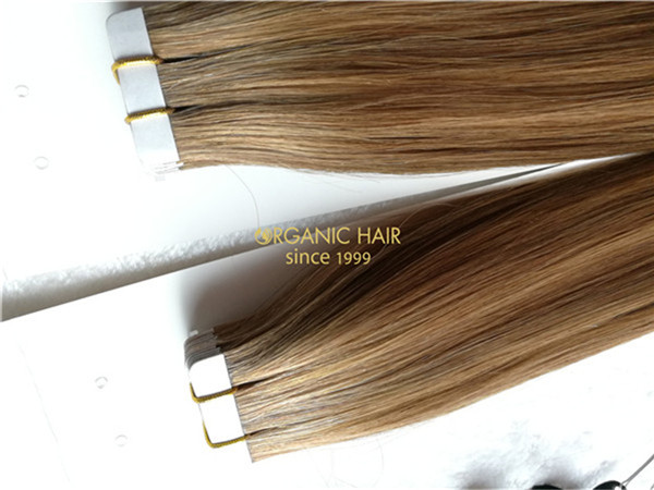 100% human remy hair tape in extensions wholesale C1